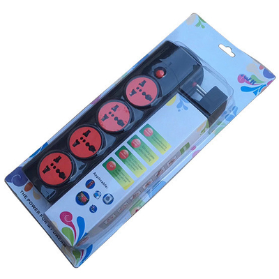Multi outlet Universal Type Extension Socket With On/Off Switch