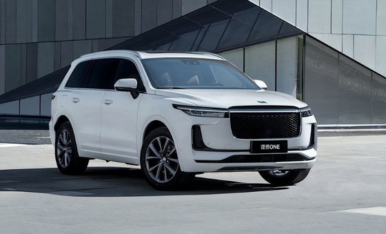 Smart Auto L8 Flagship 6-Seat Family  And Home SUV New Energy Vehicle 1350KM Range, Hybrid System Silver