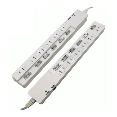 6 outlet Japan Type Extension Socket With On/Off Switch