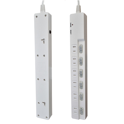 6 outlet Japan Type Extension Socket With On/Off Switch