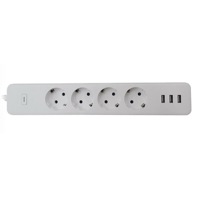 Wireless 1T1R, Smart Socket Power Strip 2 Way And SAA RCM Passed For iOS Android