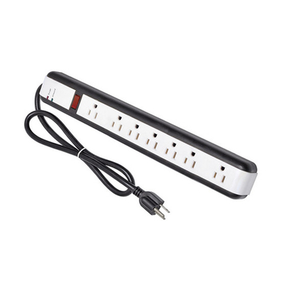 7 outlet Power Strip and Extension Socket With 15A Circuit Breaker Surger Protector