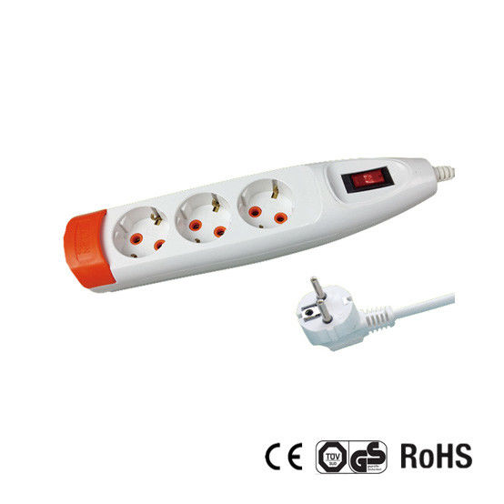 Germany Type Extension Socket With 1.5m Wire, With Switch CE/GS Certificate